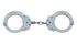Peerless Model 700 Chain Link Handcuff with a Nickel Finish