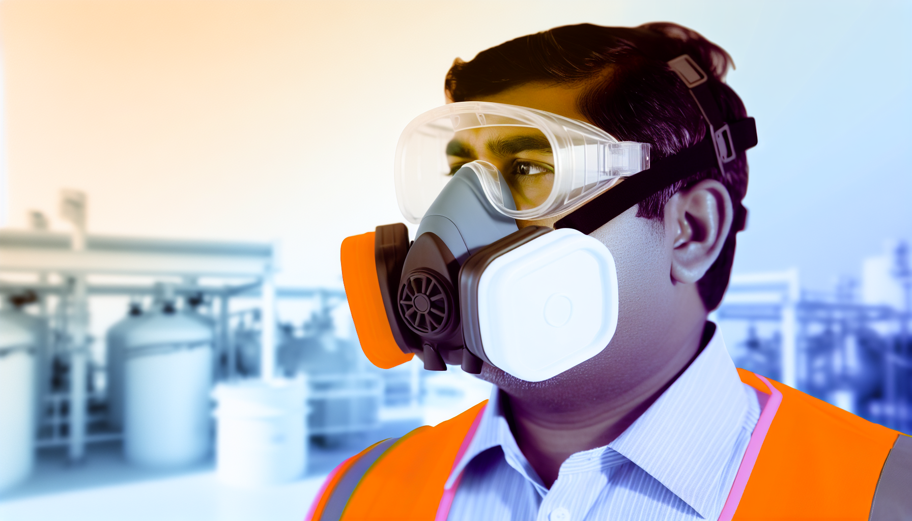 NIOSH Respirator: Full Mask Protection