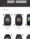 Site Navigation: Find Body Armor Easily