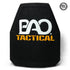 BAO Tactical 4601 Level IV 10x12 Plate, Standalone, Shooters Cut, Multi Curve