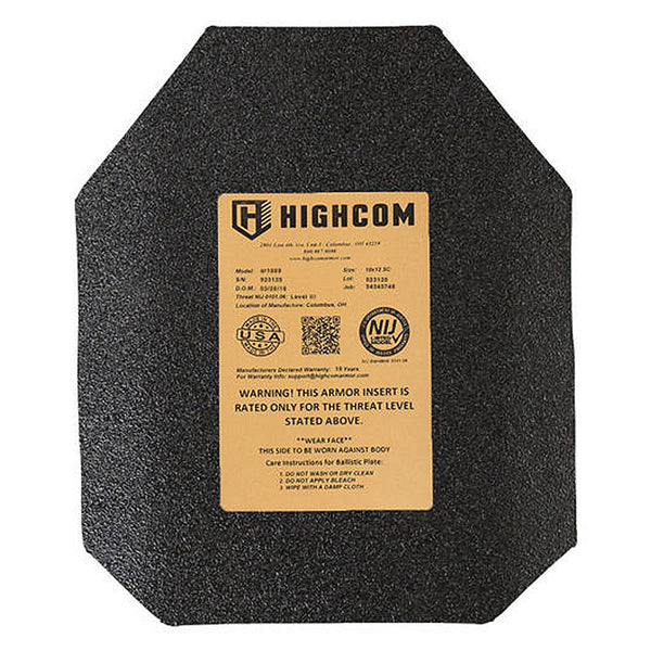 HighCom Guardian AR1000 Level III+ Steel Plate