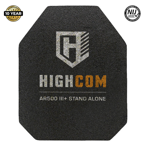 HighCom Guardian AR500 Level III+ Steel Plate